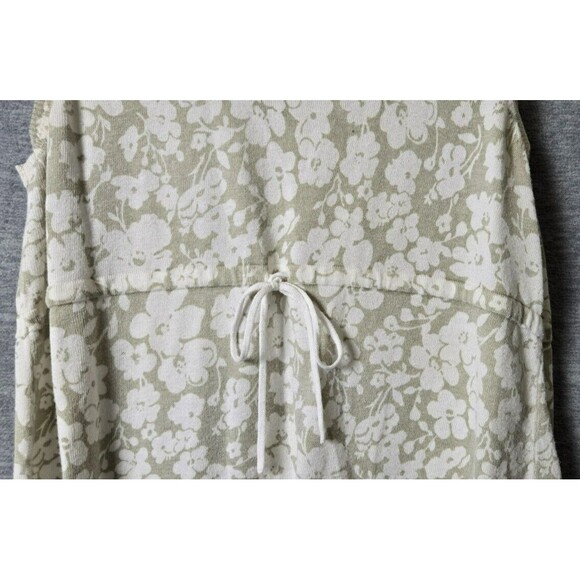 Liz Claiborne Womens Sweater Set Floral Cream & Beige Two-Piece Set Size Medium - Picture 6 of 11